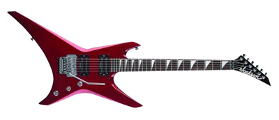 JACKSON WRXT WARRIOR TRANSPARENT RED ΚΙΘΑΡΑ ΗΛΕΚΤΡΙΚΗ
