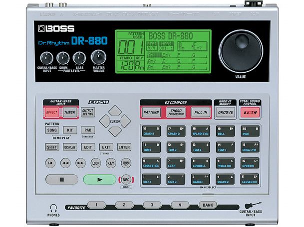 BOSS DR-880 DRUM MACHINE