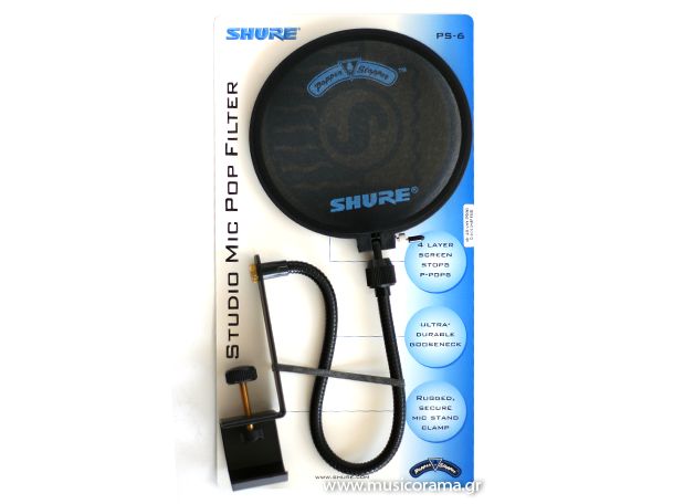 SHURE PS-6 KSM POPPER STOPPER POP FILTER