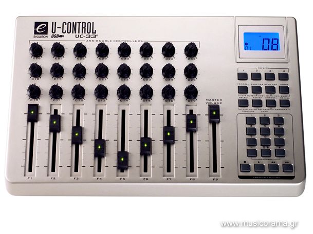 M AUDIO UC-33e USB MIDI ΕΠΙΦΑΝΕΙΑ ΕΡΓΑΣΙΑΣ