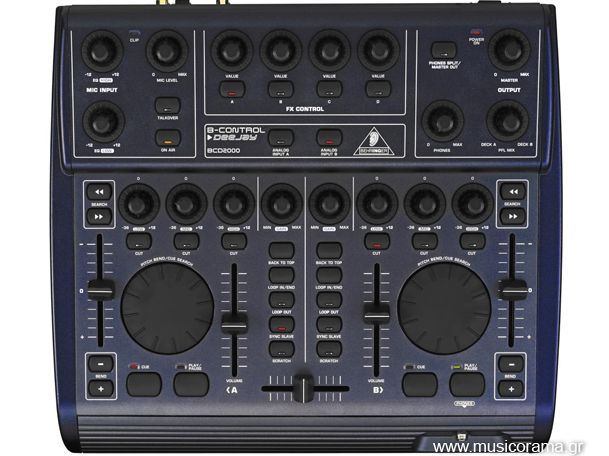 BEHRINGER BCD 2000 Επιφάνεια μιξης για DJ