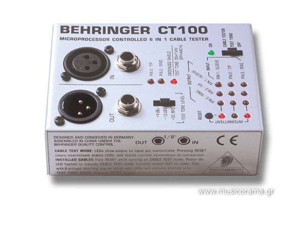 BEHRINGER CT-100 CABLE TESTER