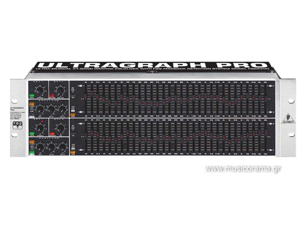 BEHRINGER FBQ-6200 ULTRA GRAPH PRO GRAPHIC EQUALIZER