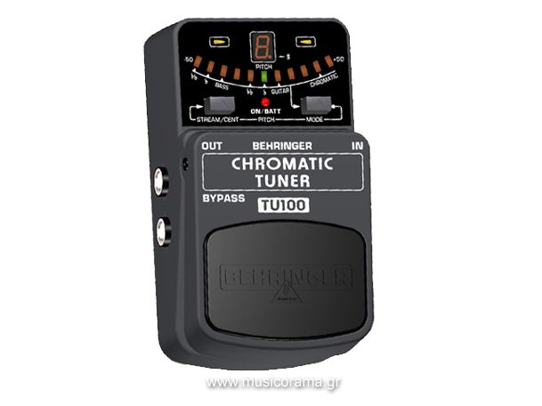 BEHRINGER TU-100 CHROMATIC TUNER ΠΕΤΑΛ