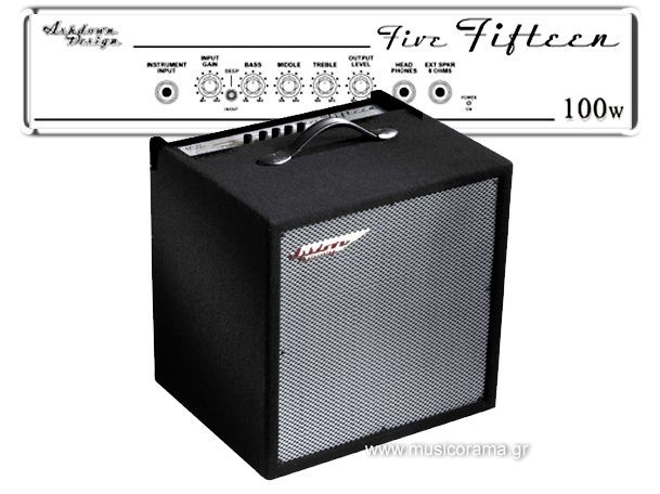 ASHDOWN FIVE FIFTEEN COMBO ΕΝΙΣΧΥΤΗΣ ΜΠΑΣΟΥ 100 Watt