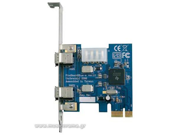 UNIBRAIN FIREBOARD  BLUE PCI EXPRESS F/W CARD
