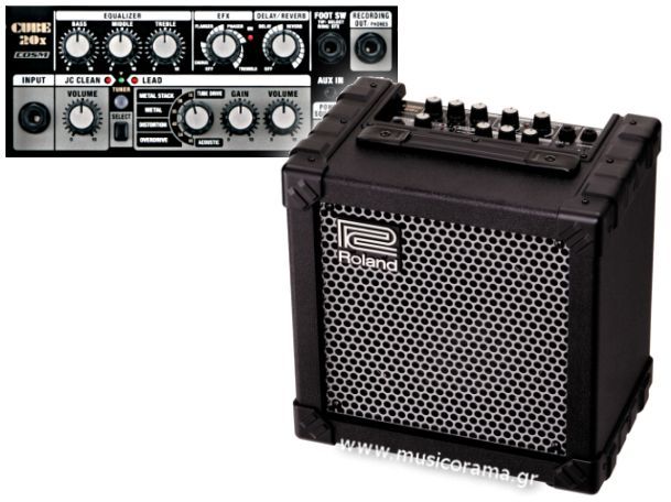 ROLAND CUBE-20X 20w ΕΝΙΣΧΥΤΗΣ ΚΙΘΑΡΑΣ