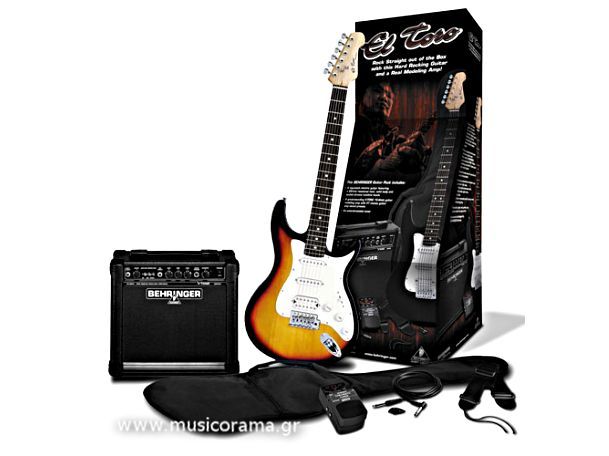 BEHRINGER GM-108G EL TORO SUNBURST ΠΑΚΕΤΟ ΗΛΕΚΤΡΙΚΗΣ ΚΙΘΑΡΑΣ