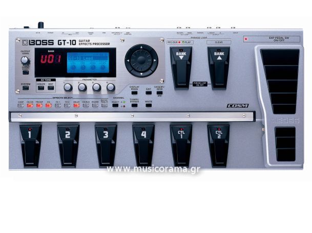 BOSS GT-10 GUITAR EFFECTS PROCESSOR