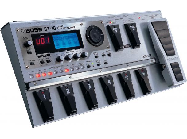 BOSS GT-10 GUITAR EFFECTS PROCESSOR
