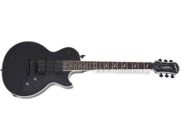 EPIPHONE PROPHECY LES PAUL CUSTOM EX TRANSPARENT BLACK ΗΛΕΚΤΡΙΚΗ