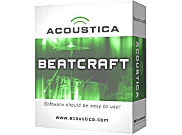 ACOUSTICA BEATCRAFT DRUM MACHINE SOFTWARE