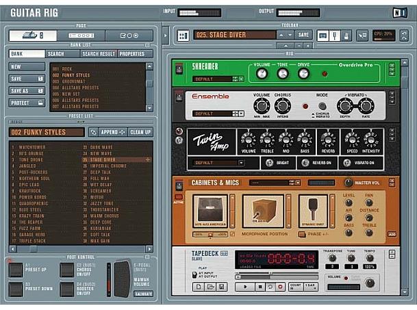 NATIVE INSTRUMENTS GUITAR RIG 4 BUNDLE SOFTWARE ΚΑΙ  CONTROLLER