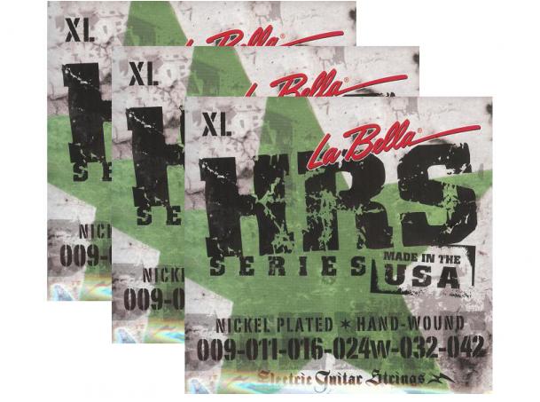 LABELLA HRS-XL 09-42 ΠΑΚΕΤΟ ΜΕ 3 ΣΕΤ ΗΛΕΚΤΡ. ΚΙΘΑΡΑΣ