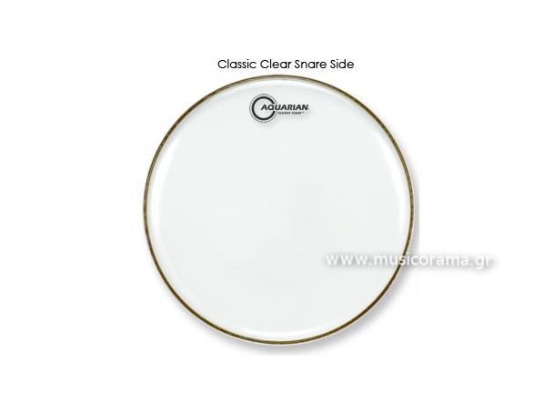 AQUARIAN CLASSIC CLEAR SNARE BOTTOM 14 ΖΕΛΑΤΙΝΑ ΤΑΜΠΟΥΡΟΥ