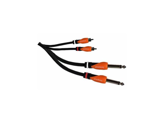 BESPECO SLY2JR300 ΚΑΛΩΔΙΟ 2 JACK MONO/2 RCA MALE 3M