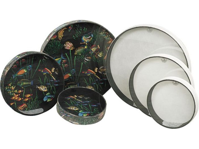 REMO OCEAN DRUM 2.5''x12'' - ΑΣΠΡΟ