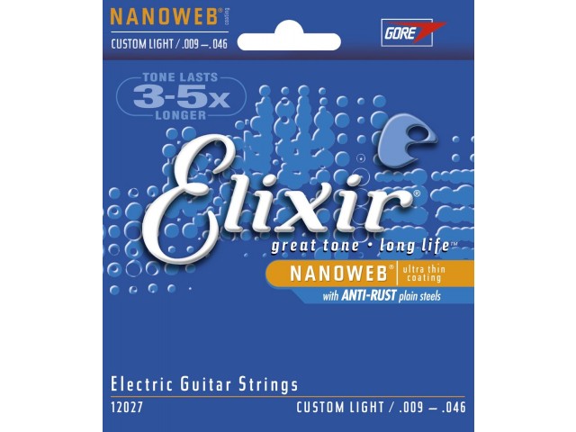 ELIXIR 12027 PL-ST NANOWEB CUSTOM LIGHT 009-046 ΣΕΤ ΗΛΕΚΤΡΙΚΗΣ