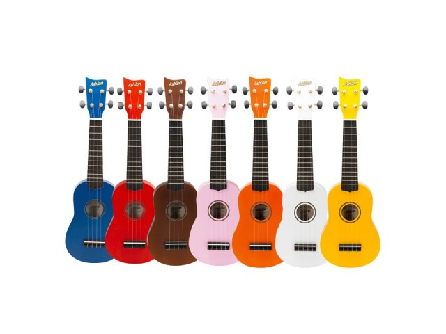 ASHTON UKE100MH - UKELELE - ΓΙΟΥΚΑΛΙΛΙ ΜΕ ΘΗΚΗ (ΡΟΖ)