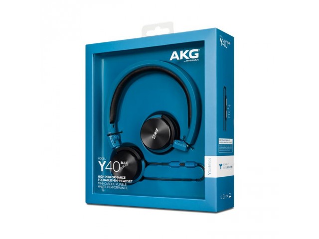 AKG Y 40 BLUE ΑΚΟΥΣΤΙΚΟ ΚΛΕΙΣΤΟΥ ΤΥΠΟΥ