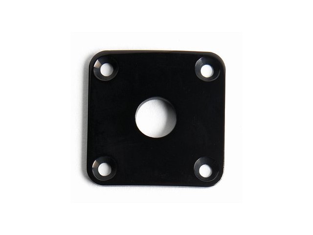 ALLPARTS LES PAUL JACKPLATE BLACK CHROME