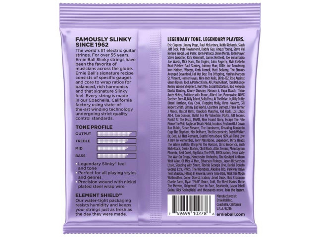 ERNIE BALL 2227 ULTRA SLINKY 10-48 ΣΕΤ ΗΛΕΚΤΡΙΚΗΣ