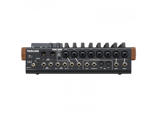 TASCAM MODEL 12 USB AUDIO (MIXER-CONTROLLER-RECORDER) INTERFACE