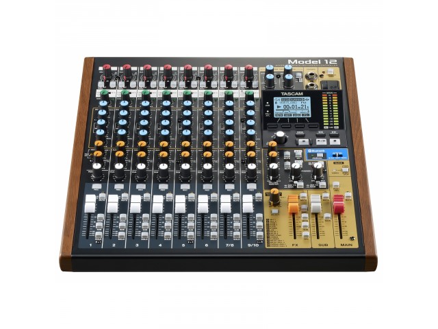 TASCAM MODEL 12 USB AUDIO (MIXER-CONTROLLER-RECORDER) INTERFACE