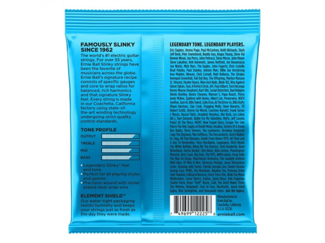 Ernie Ball 2225 Extra Slinky 008-038 Σετ 6 χορδές ηλεκτρικής κιθ