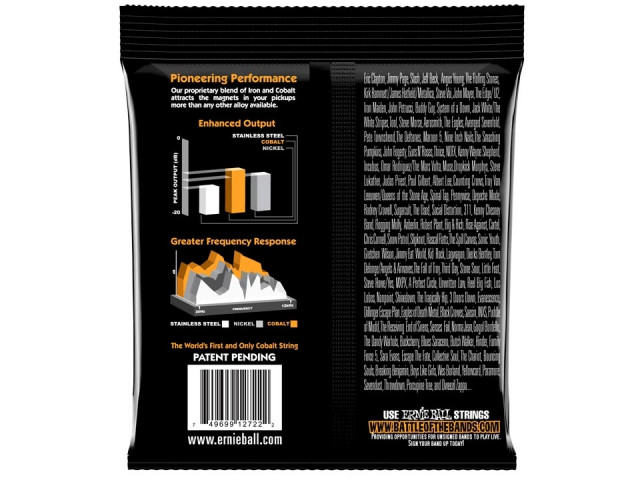 Ernie Ball 2722 Cobalt Hybrid Slinky 009-046 Σετ 6 χορδές ηλεκτρ