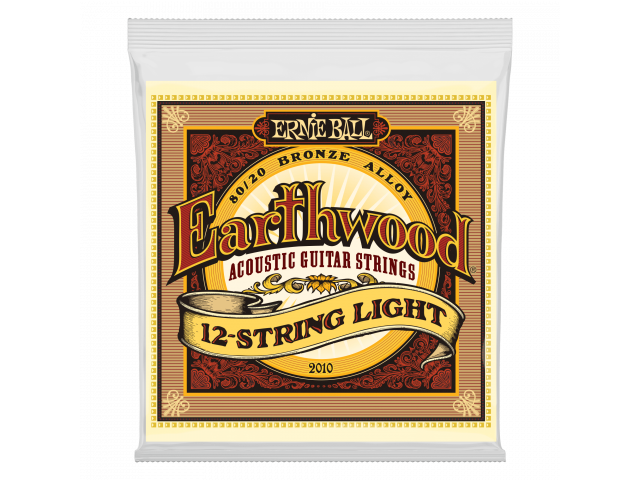 Ernie Ball 2010 Earthwood 80/20 Bronze Light 009-046 Σετ 12 χορδές ακο...
