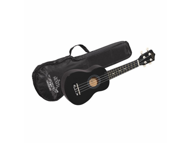 SOUNDSATION Maui Sunny 10 Black & Gig Bag Soprano Ακουστικό Ukulele...