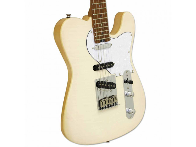 Aria Pro II 615-MK2 Marble White Ηλεκτρική κιθάρα