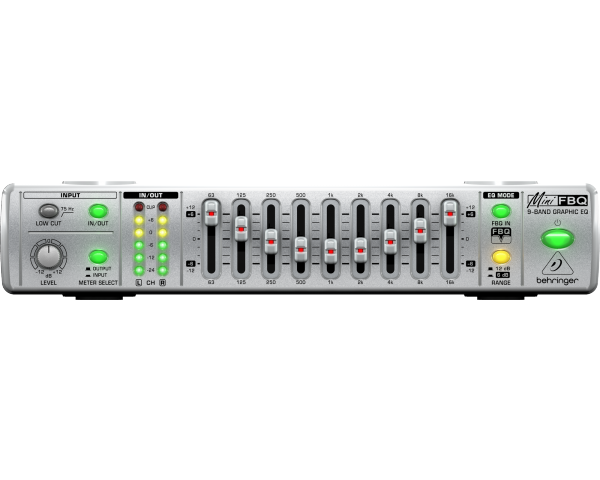 BEHRINGER FBQ-800 MINIFBQ GRAPHIC EQUALIZER