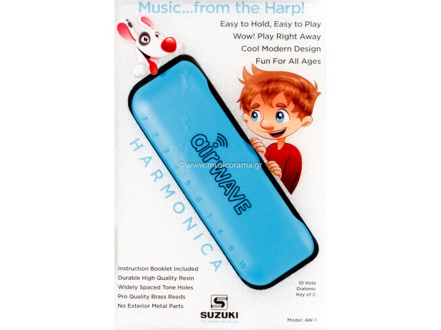 SUZUKI AW-1 HARMONICA AIRWAVE BLUE