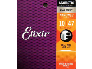 ELIXIR 11002 ΧΟΡΔΕΣ 010/047 NANOWEB ΑΚΟΥΣΤΙΚΗΣ