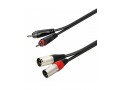 SOUNDSATION GL-2RCA2XM1 2RCA - 2 XLR M 1M ΚΑΛΩΔΙΟ ADAPTOR