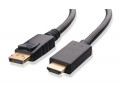 POWERTECH CAB- DP029 καλώδιο DisplayPort 1.2v(M) σε HDMI 1.4v(M)