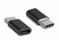 POWERTECH CAB-UC019 αντάπτορας USB-C σε Micro USB θηλυκό